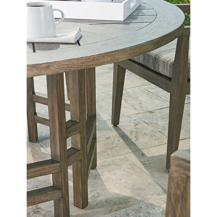 La Jolla Round Dining Table Outdoor Tommy Bahama Outdoor