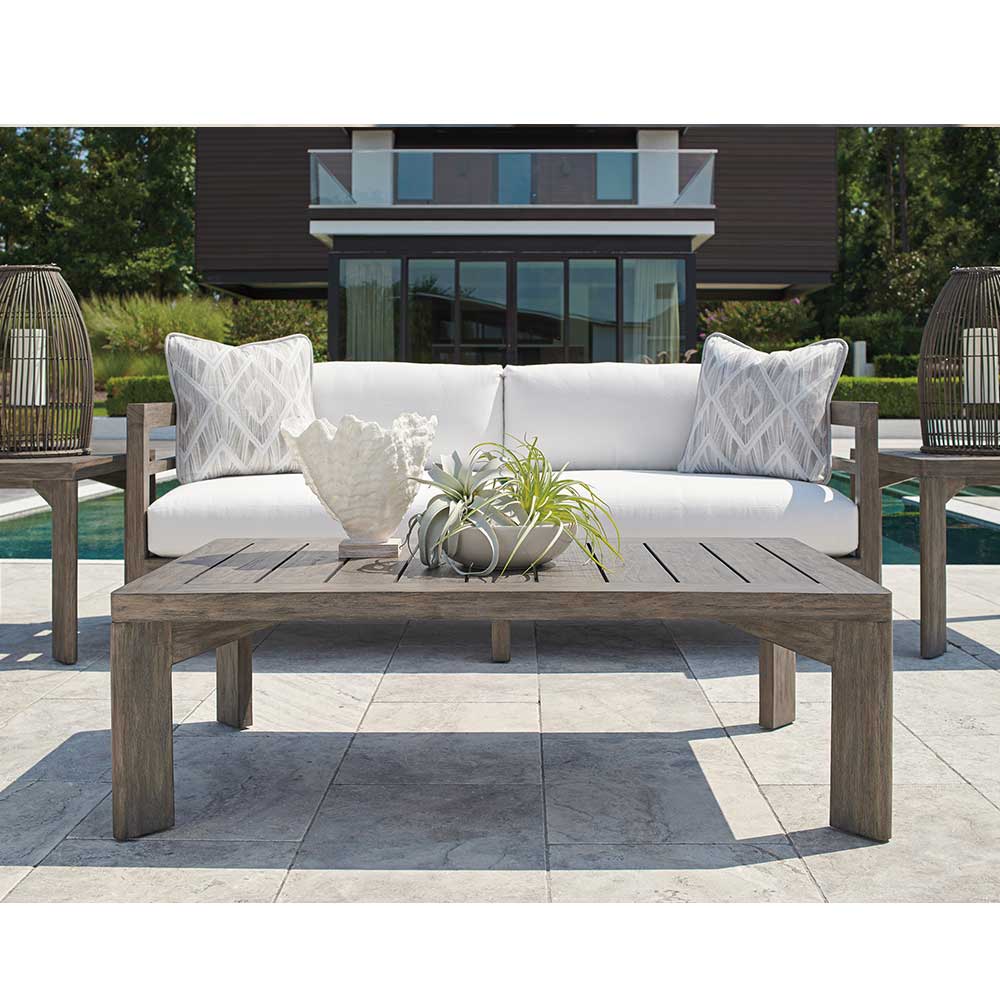 La Jolla Rectangular Cocktail Table Outdoor Tommy Bahama Outdoor