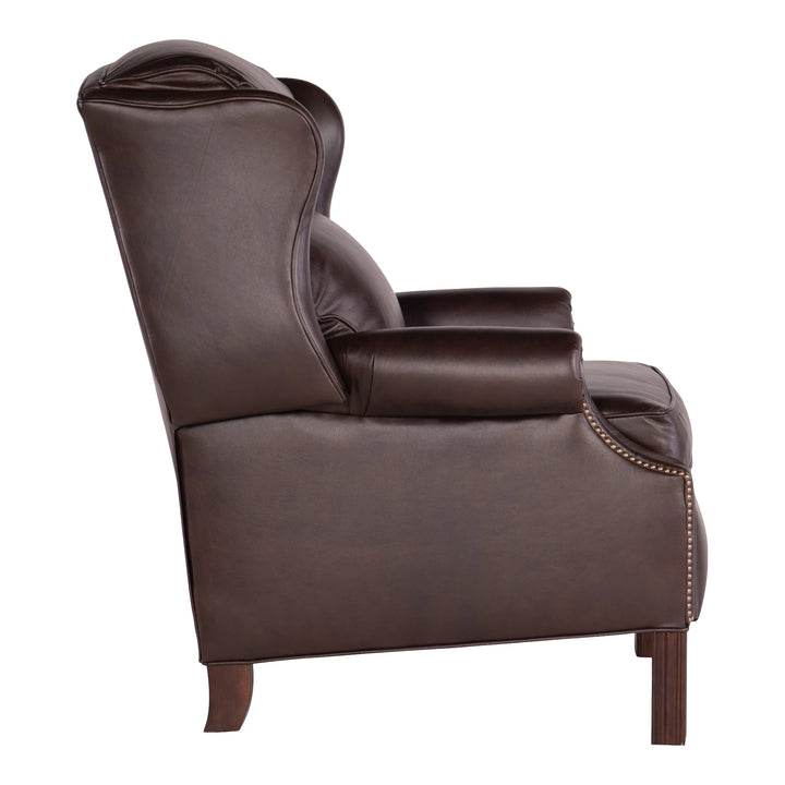 Chippendale Reclining Wing Chair