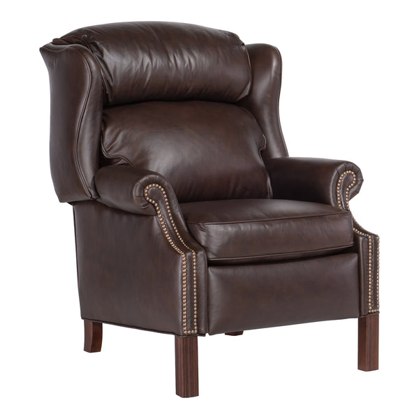 Chippendale Reclining Wing Chair