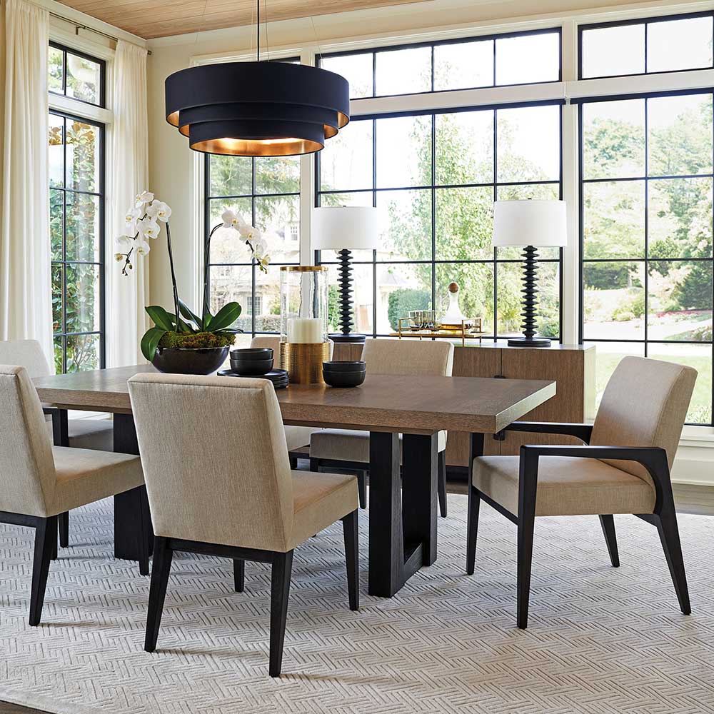 Zanzibar Wellesley Rectangular Dining Table Dining Room Lexington