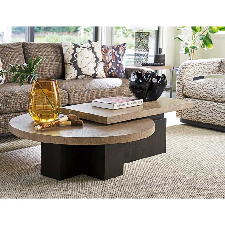 Zanzibar Portofino Nesting Cocktail Table Living Room Lexington