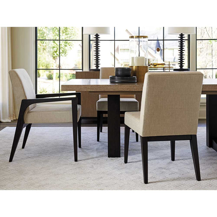 Zanzibar Latham Upholstered Side Chair Dining Room Lexington