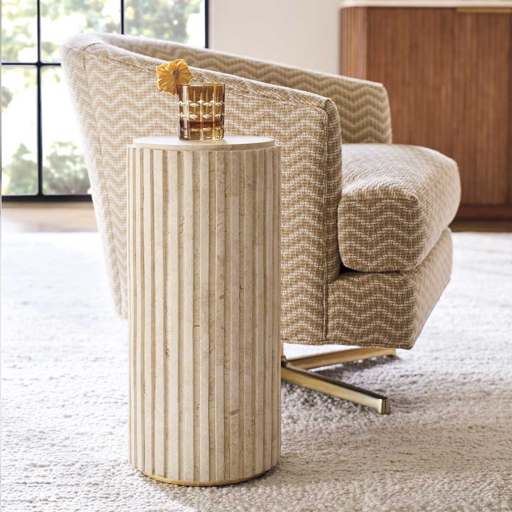 La Costa Culver Chairside Table Living Room Lexington