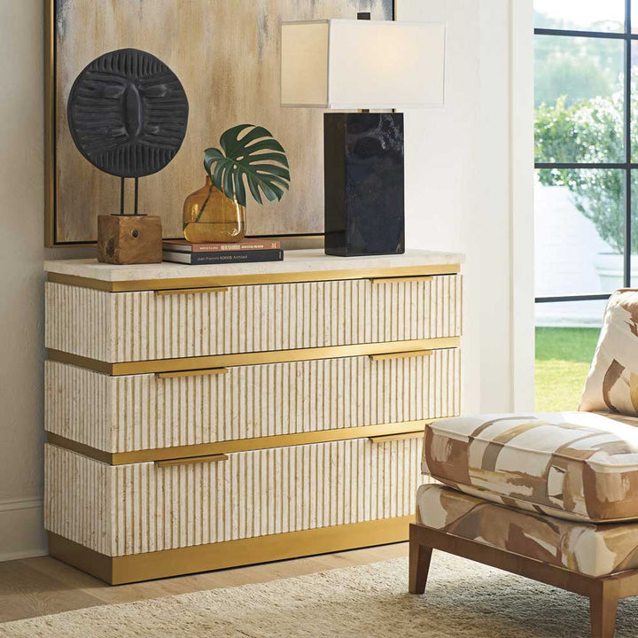 La Costa Montage Stone Hall Chest