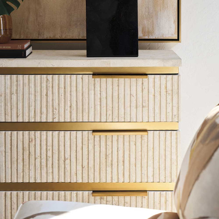 La Costa Montage Stone Hall Chest