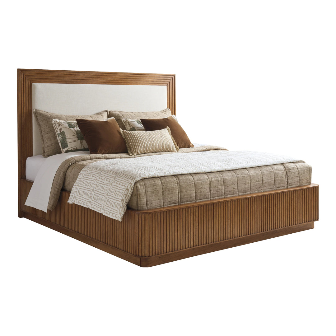 La Costa Pendry Upholstered Panel Bed Bedroom Lexington