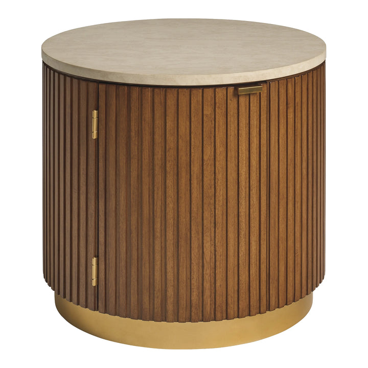 La Costa Avenida Round End Table Living Room Lexington