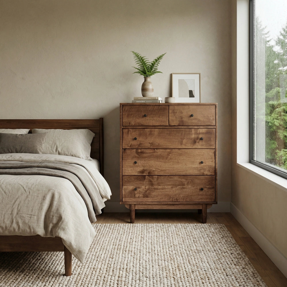 Bachelor 5 Drawer Chest Bedroom Seldens