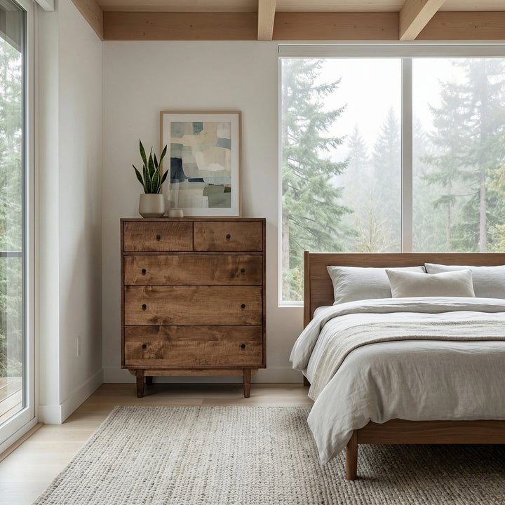 Bachelor 5 Drawer Chest Bedroom Seldens
