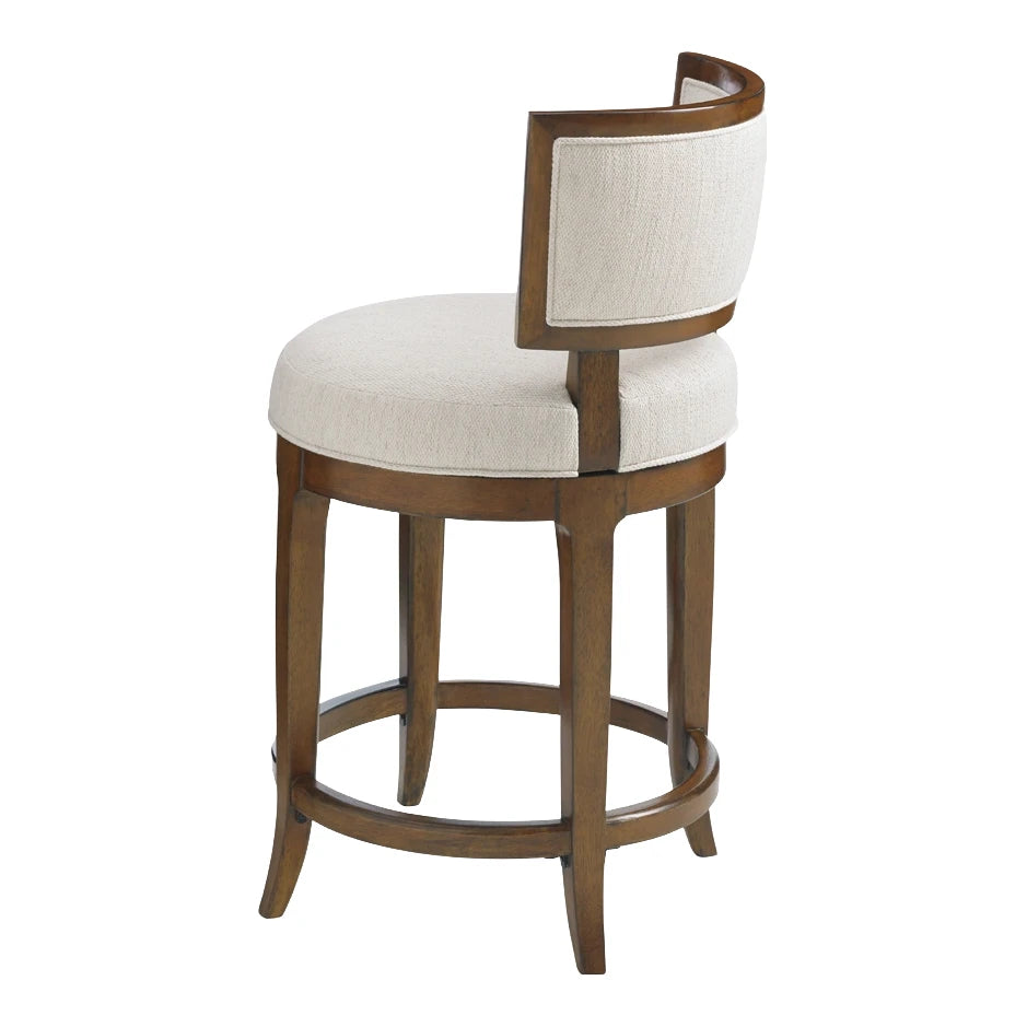 Island Fusion Macau Swivel Counter Stool Dining Room Tommy Bahama Home