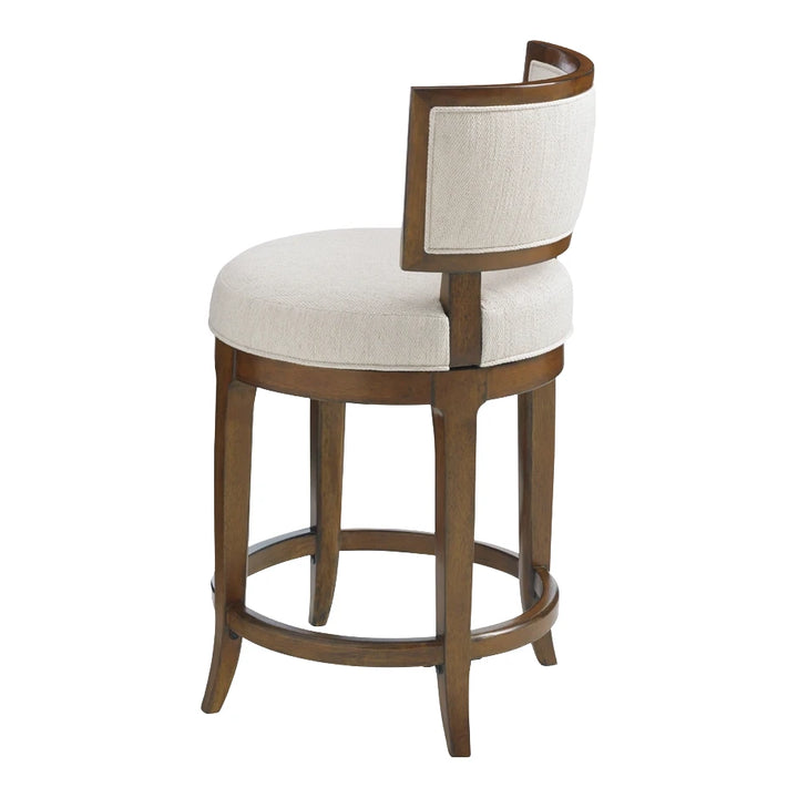 Island Fusion Macau Swivel Counter Stool Dining Room Tommy Bahama Home