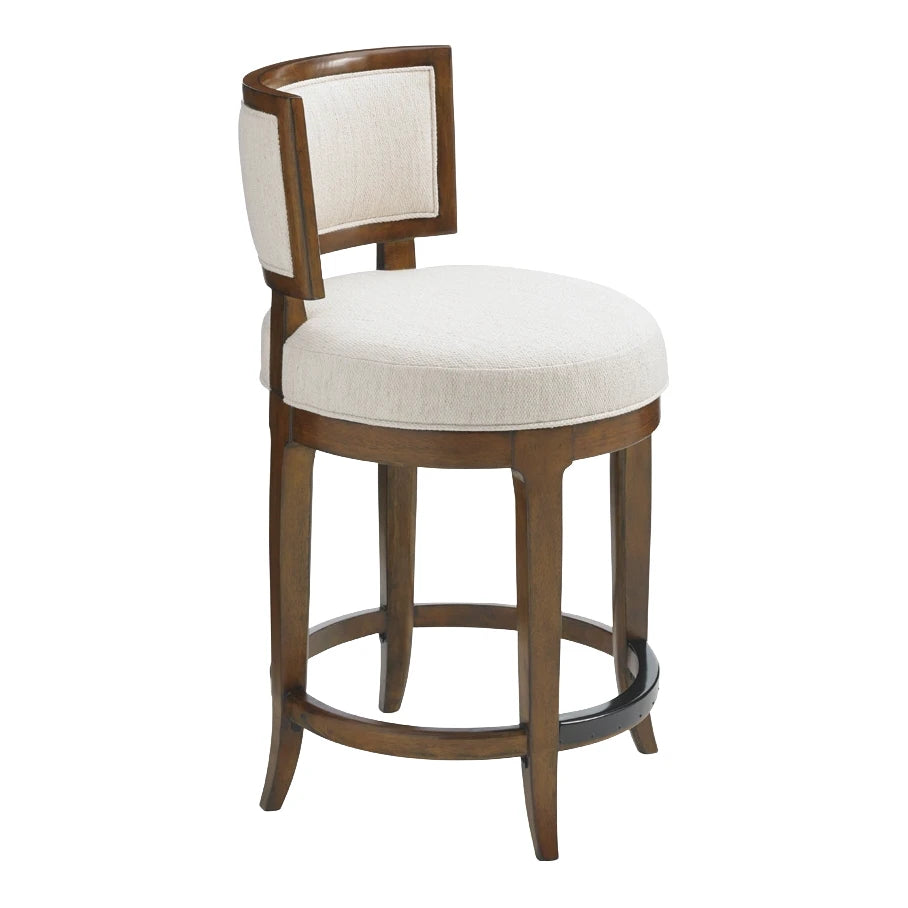 Island Fusion Macau Swivel Counter Stool Dining Room Tommy Bahama Home