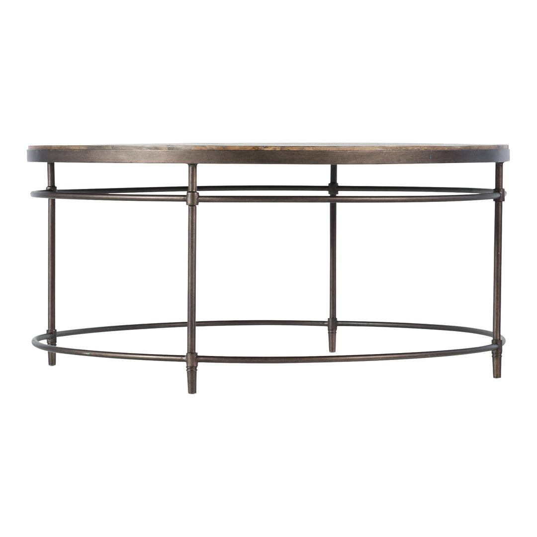 St. Armand Round Cocktail Table Living Room Hooker Furniture