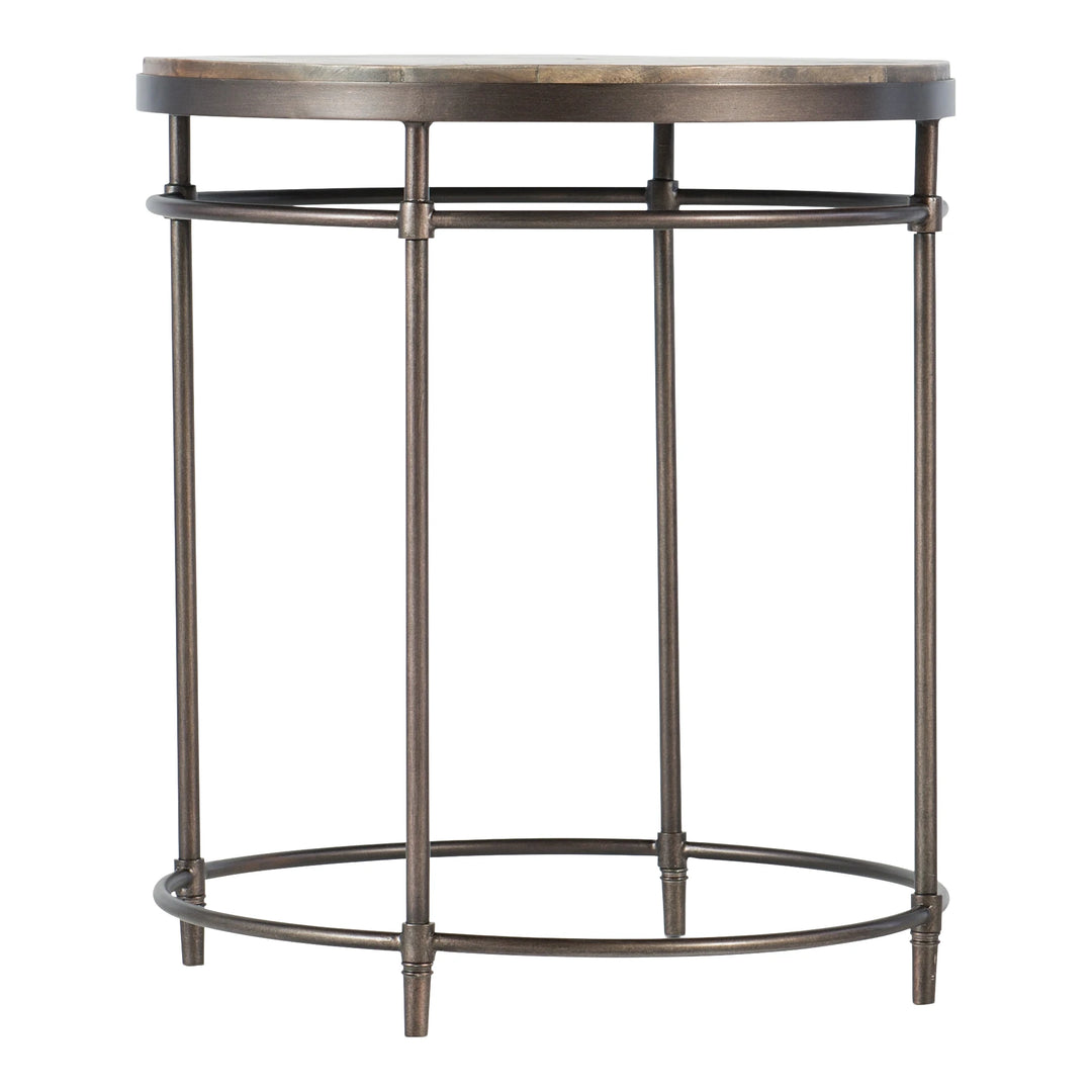 St. Armand Round End Table Living Room Hooker Furniture