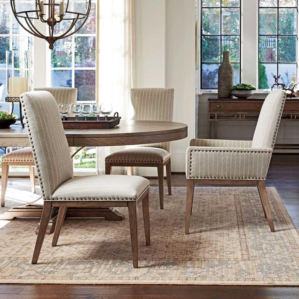Cypress Point Devereaux Upholstered Side Chair Dining Room Tommy Bahama Home