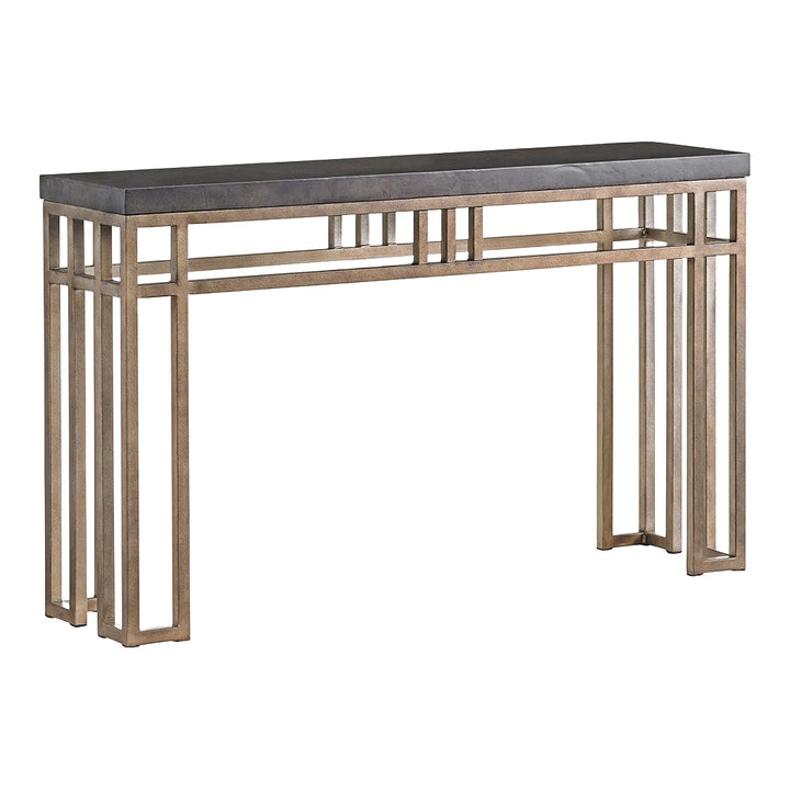 Cypress Point Montera Travertine Console Living Room Tommy Bahama Home