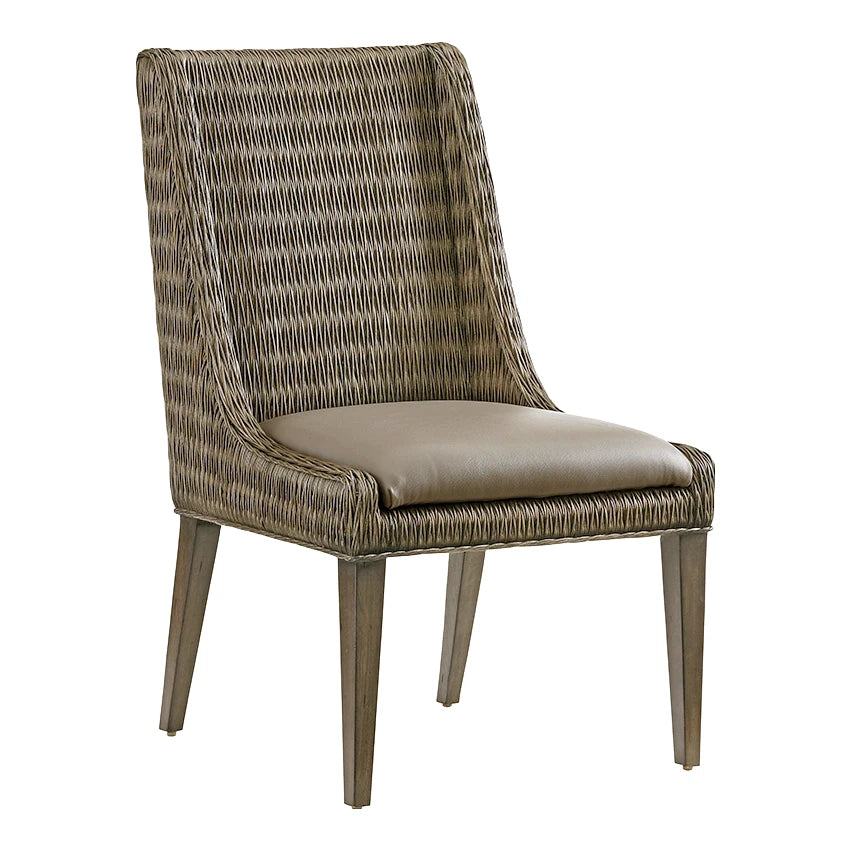 Cypress Point Brandon Woven Side Chair Dining Room Tommy Bahama Home