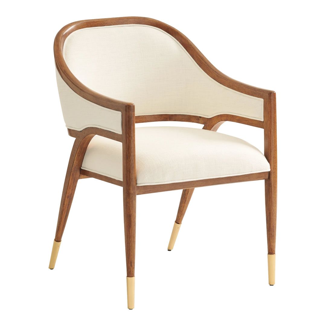 Palm Desert Jameson Upholstered Arm Chair Dining Room Tommy Bahama Home