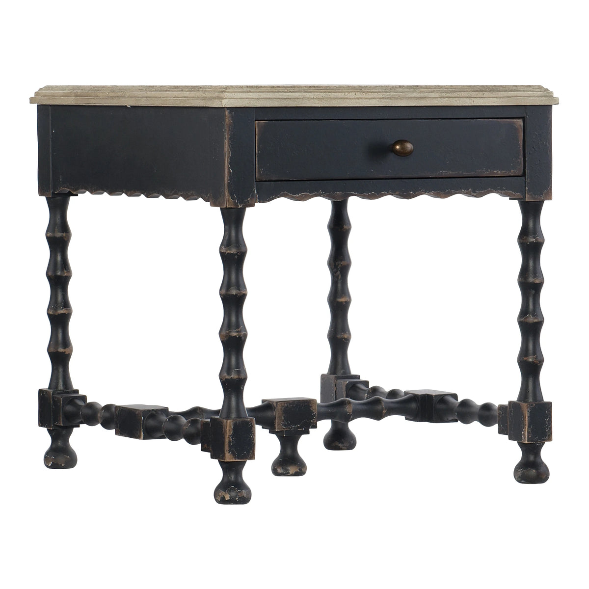 Ciao Bella Rectangular End Table Living Room Hooker Furniture