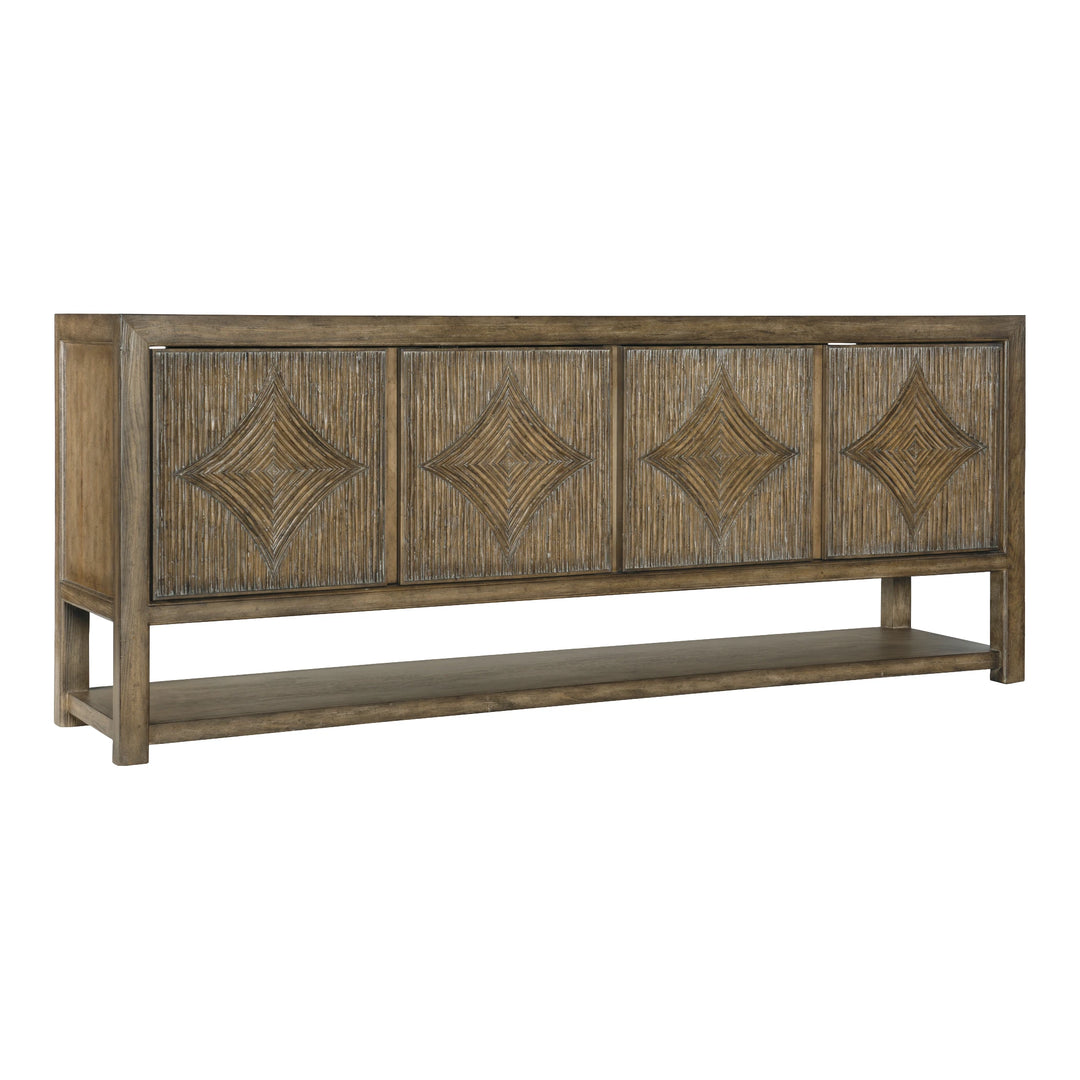 Sundance Entertainment Console Living Room Hooker Furniture