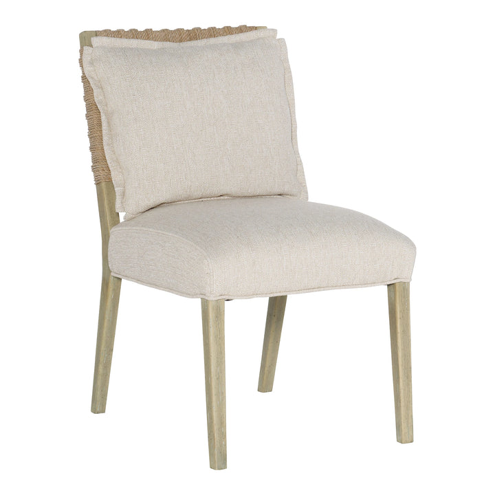 Surfrider Woven Back Side Chair Dining Room Hooker Furniture