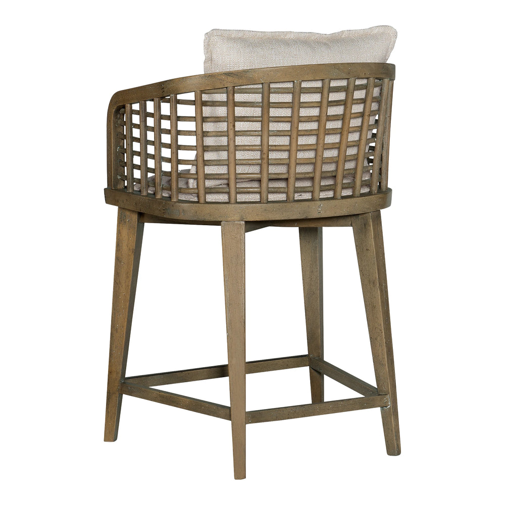 Sundance Barrel Back Counter Stool Dining Room Hooker Furniture