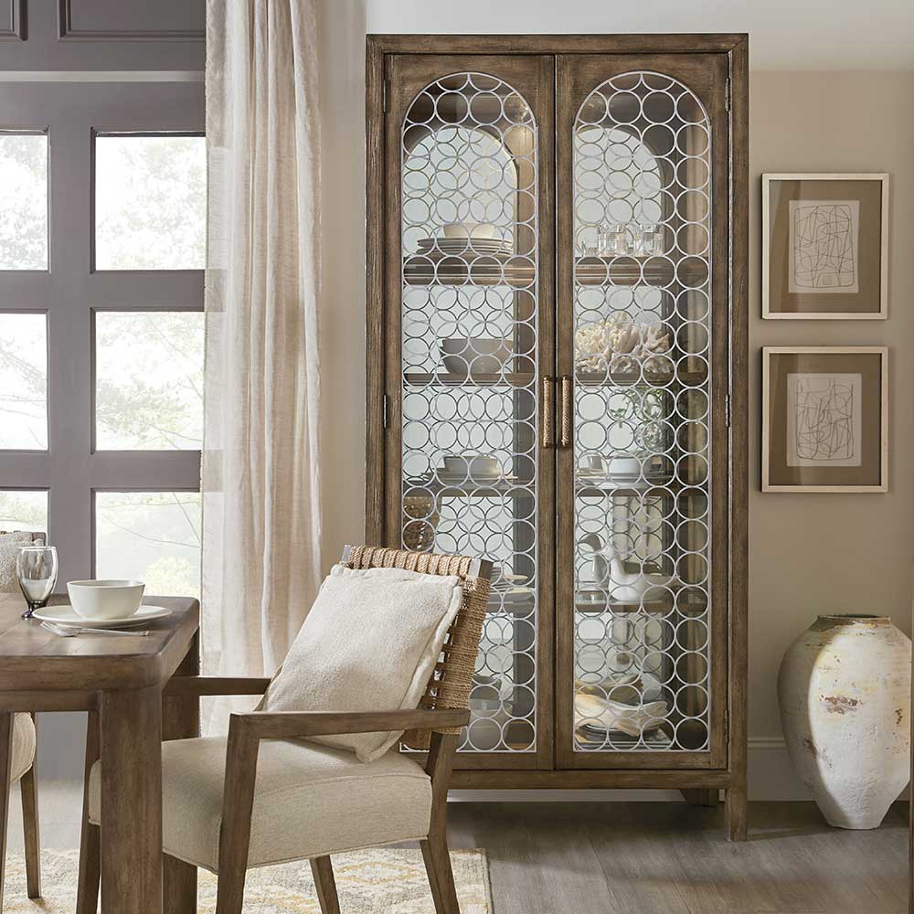 Sundance Display Cabinet Dining Room Hooker Furniture