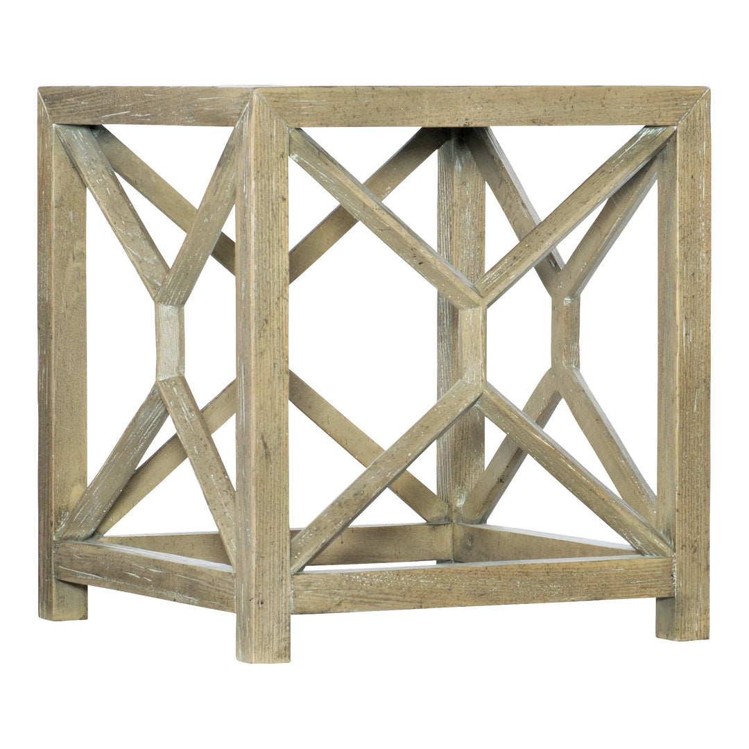 Surfrider Square End Table Living Room Hooker Furniture