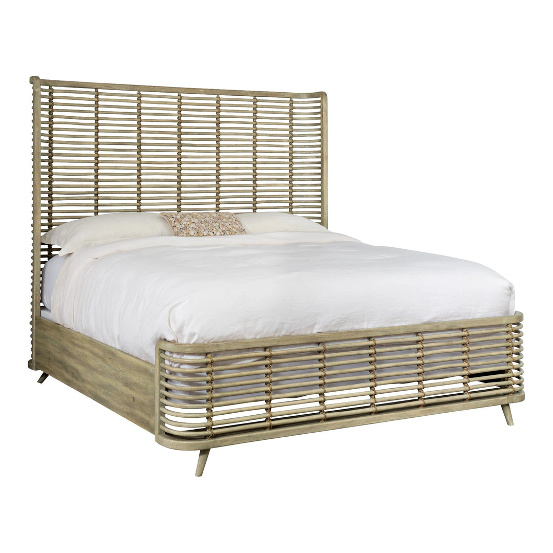 Surfrider Rattan Bed Bedroom Hooker Furniture
