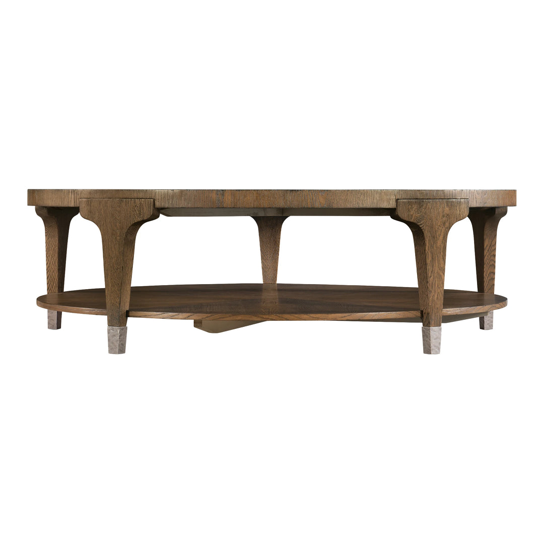 Chapman Round Cocktail Table Living Room Hooker Furniture