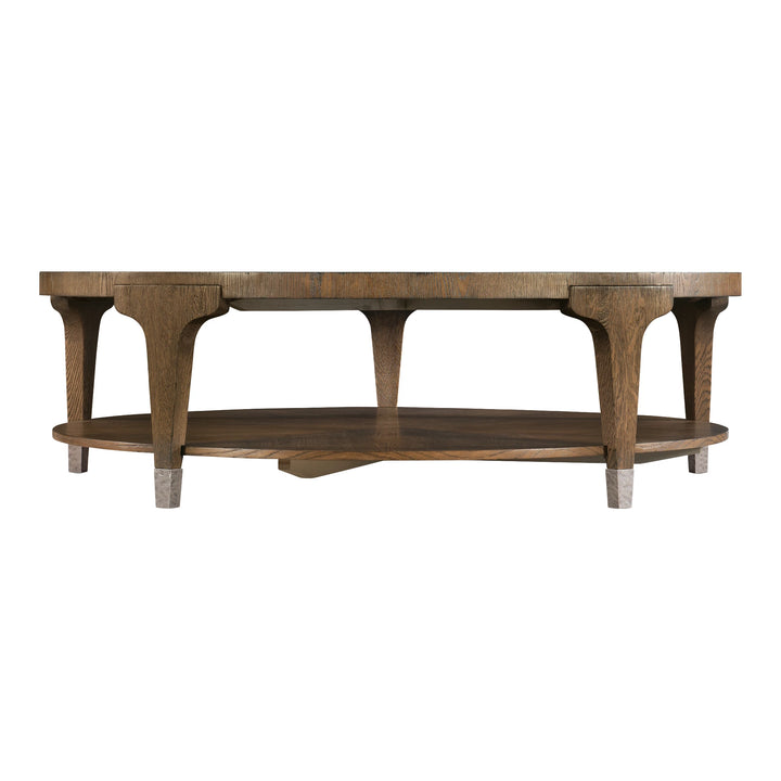 Chapman Round Cocktail Table Living Room Hooker Furniture