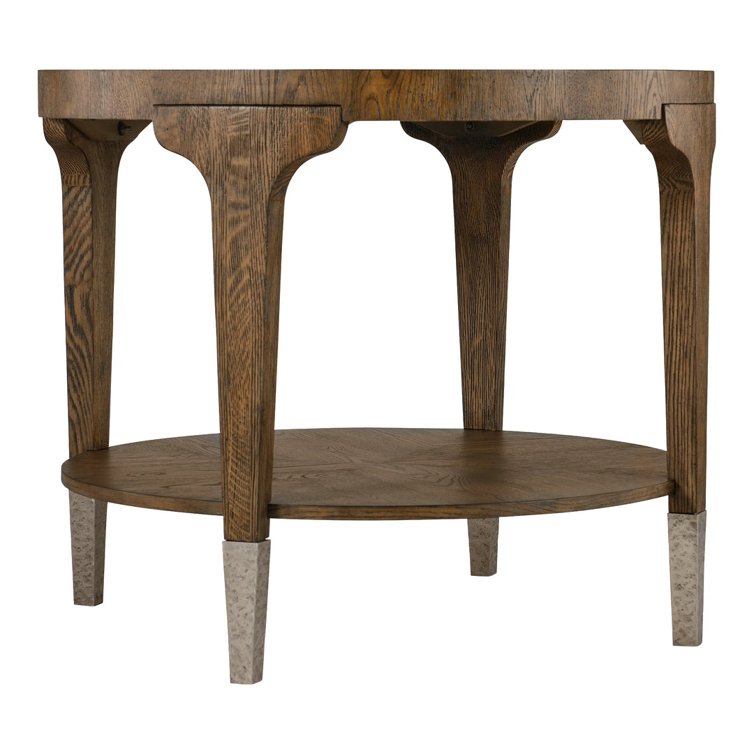 Chapman Round Side Table Living Room Hooker Furniture