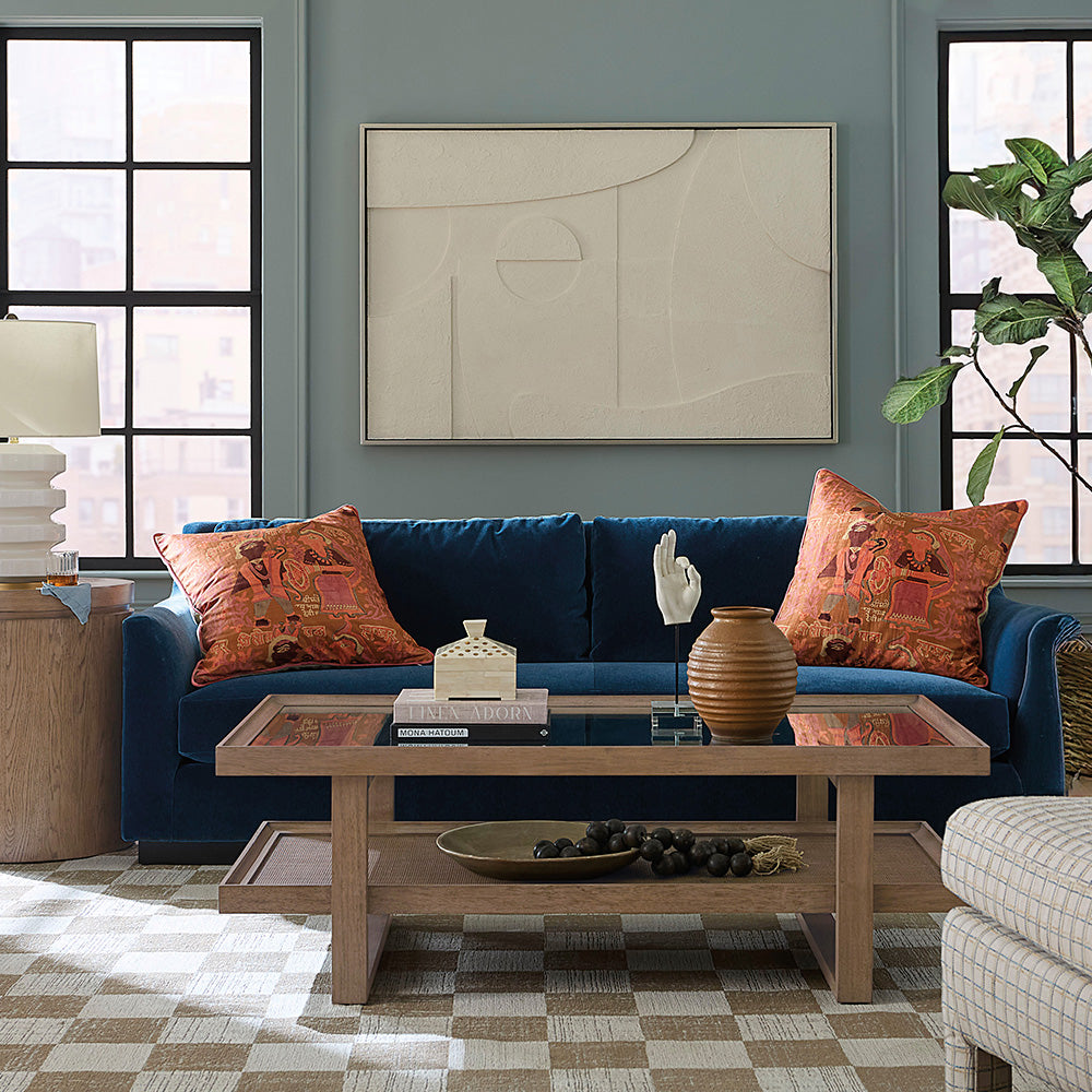 Sonnet Rectangle Cocktail Table Living Room Hooker Furniture