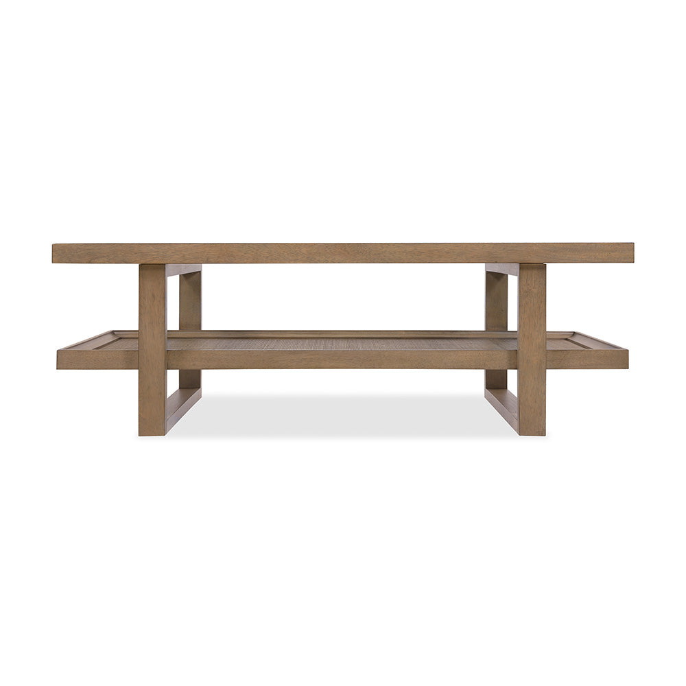 Sonnet Rectangle Cocktail Table Living Room Hooker Furniture   