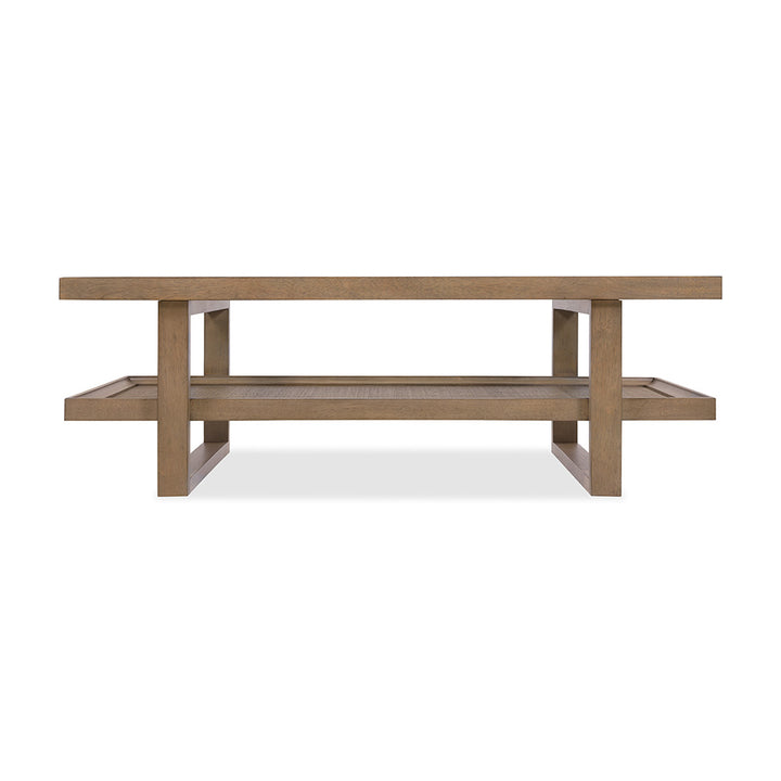 Sonnet Rectangle Cocktail Table Living Room Hooker Furniture   