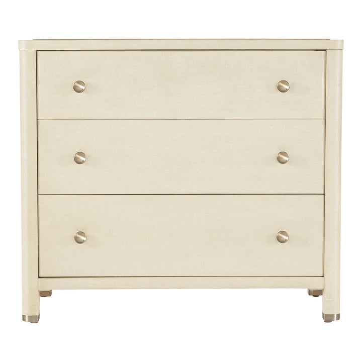 Archives Raffia Three-Drawer Chest Bedroom Hooker Furniture