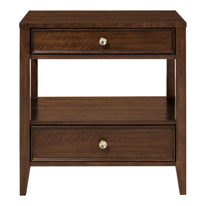 Archives 2-Drawer Nightstand
