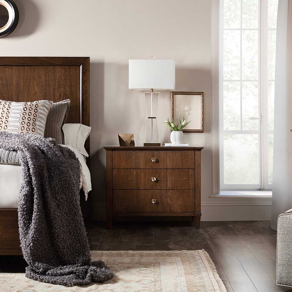 Archives 3-Drawer Nightstand Bedroom Hooker Furniture