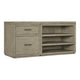 Linville Falls 60" Credenza with File and Open Desk Cabinet Home Office Hooker Furniture