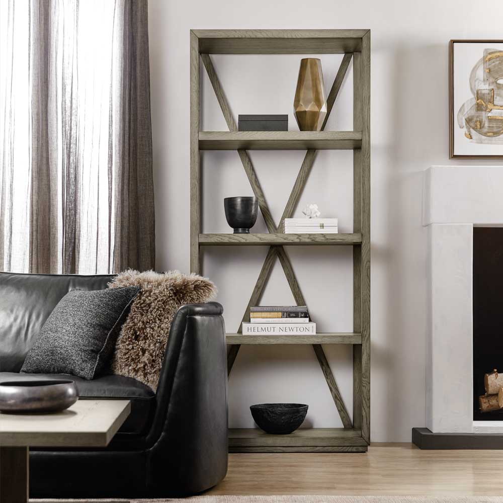Linville Falls Wisemans View Etagere Home Office Hooker Furniture