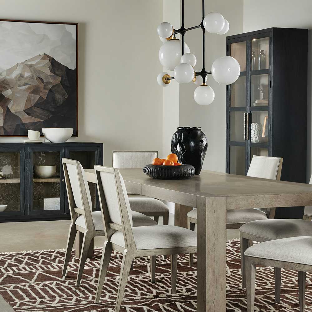 Linville Falls Shou Sugi Ban Curio Cabinet