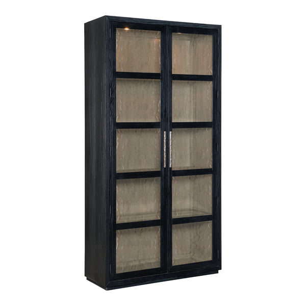 Linville Falls Shou Sugi Ban Curio Cabinet