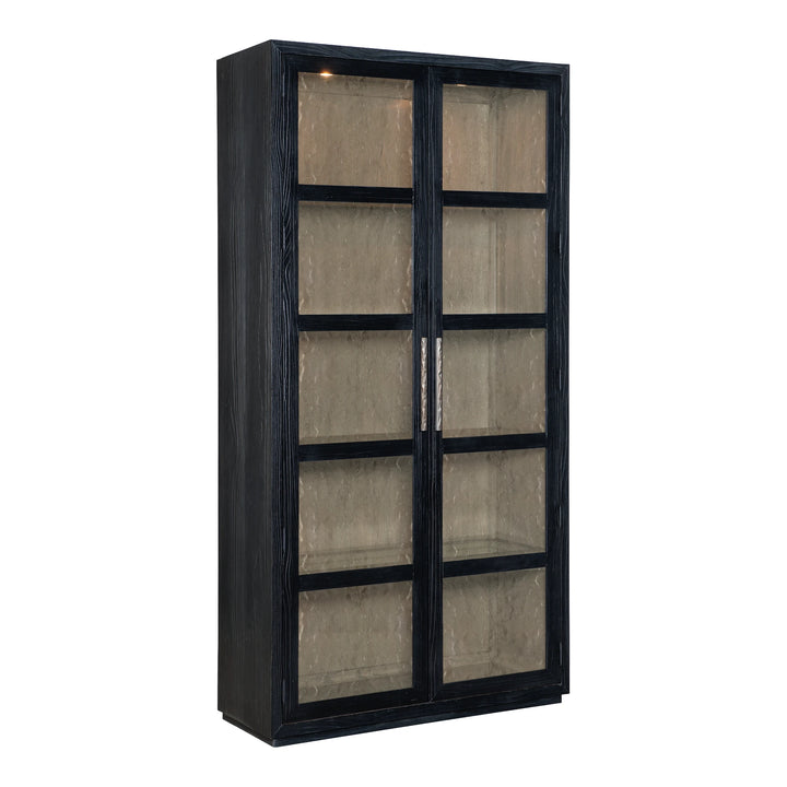 Linville Falls Shou Sugi Ban Curio Cabinet