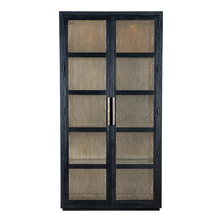 Linville Falls Shou Sugi Ban Curio Cabinet