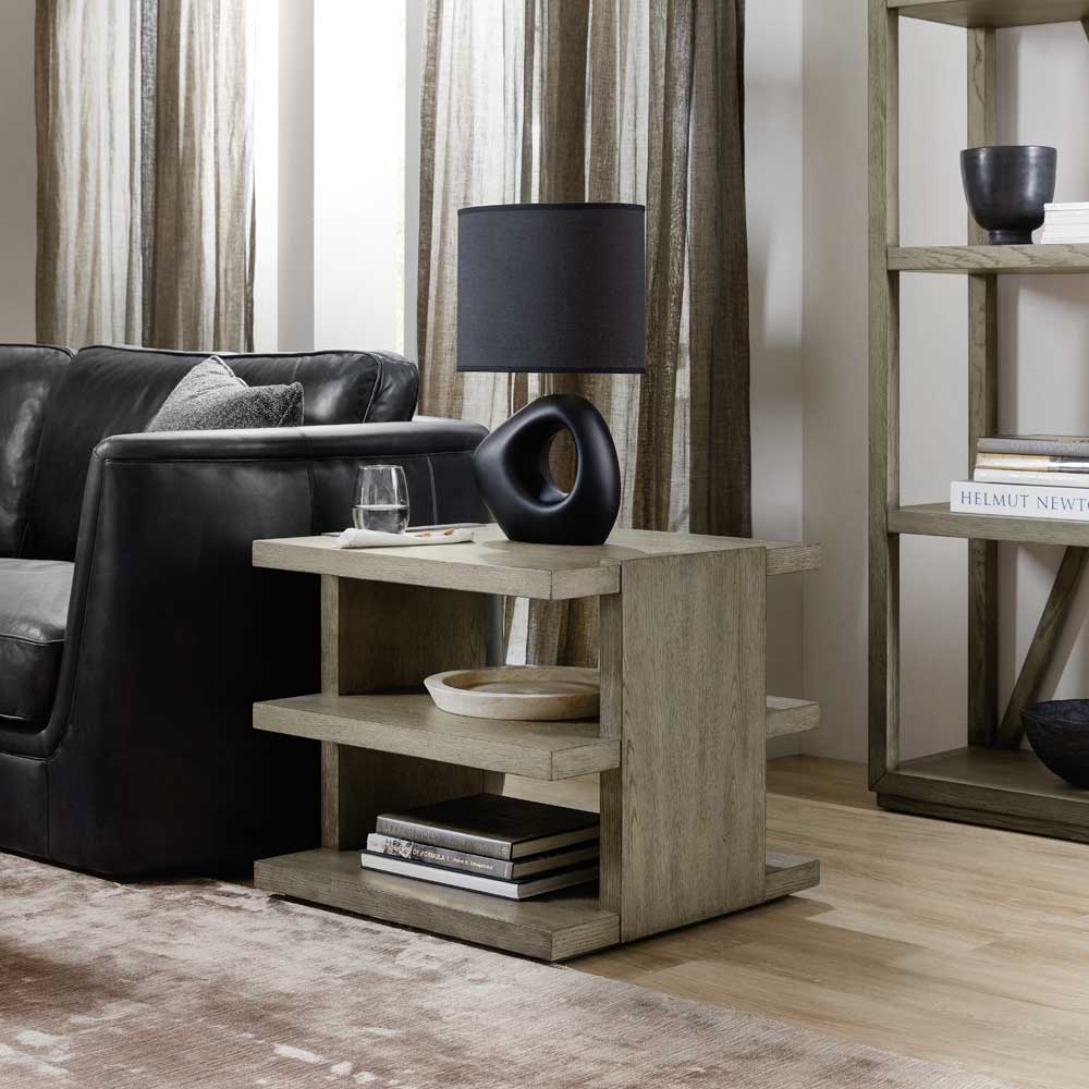 Linville Falls Overlook Trails End Table Living Room Hooker Furniture