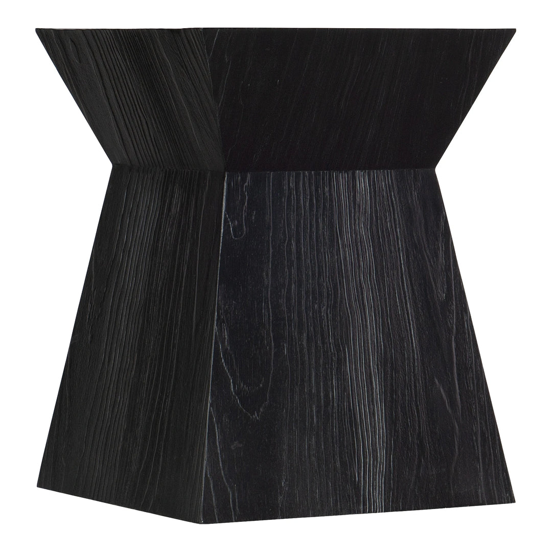 Linville Falls Shou Sugi Ban End Table Living Room Hooker Furniture