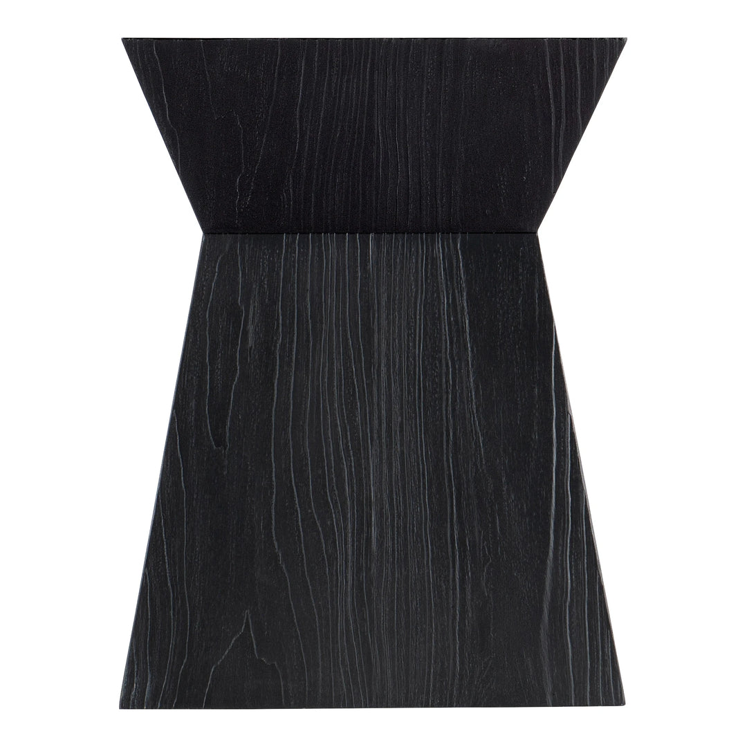 Linville Falls Shou Sugi Ban End Table Living Room Hooker Furniture