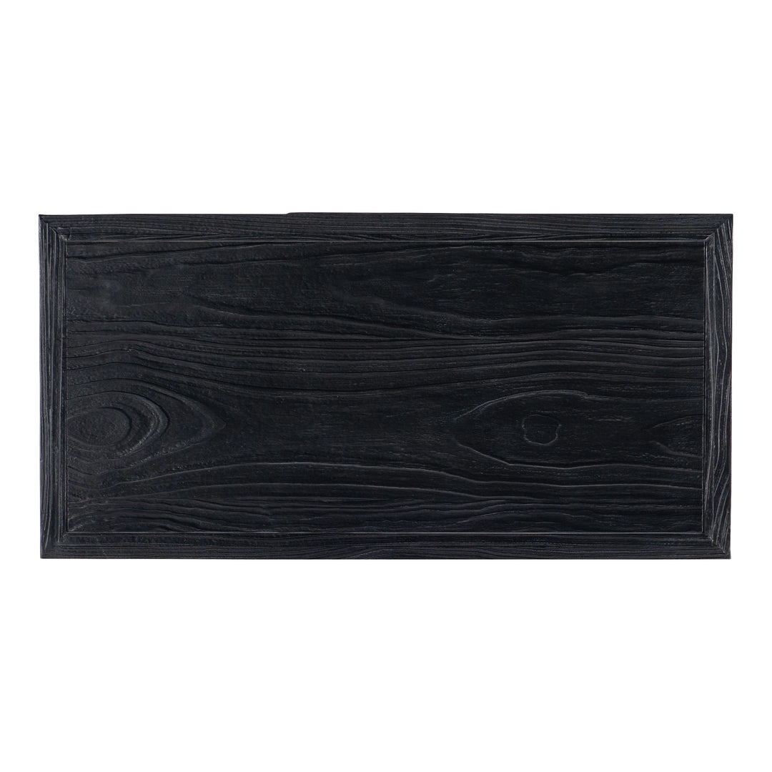 Linville Falls Shou Sugi Ban Two Drawer Nightstand Bedroom Hooker Furniture