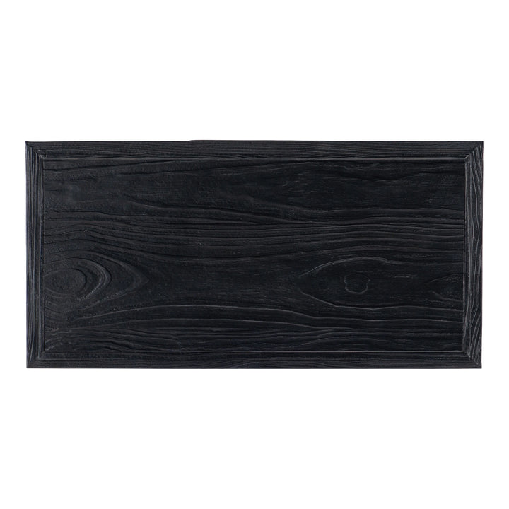 Linville Falls Shou Sugi Ban Two Drawer Nightstand Bedroom Hooker Furniture